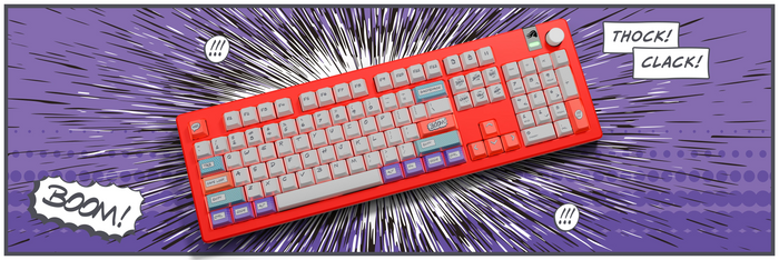 Thock! Clack! Boom! Our latest KeyCapsule is here!