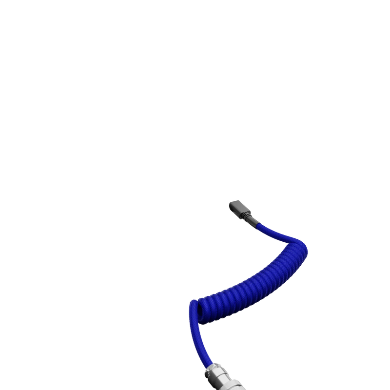 Glorious Coiled Cable Cobalt Blue