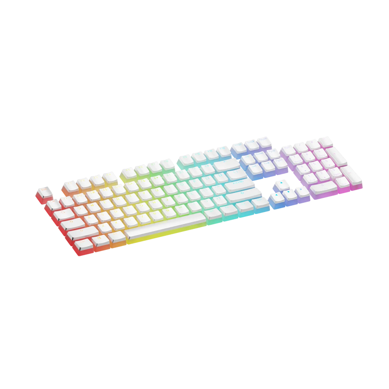 Keycaps Aura White US