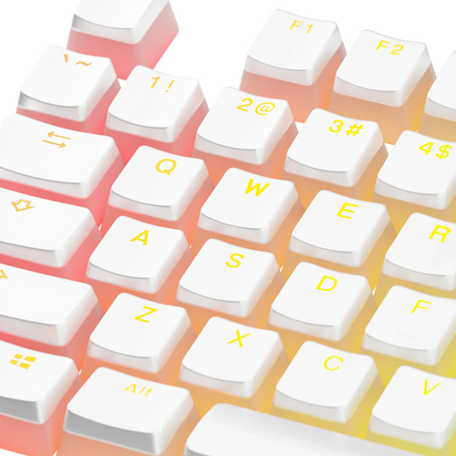 Keycaps Aura White US