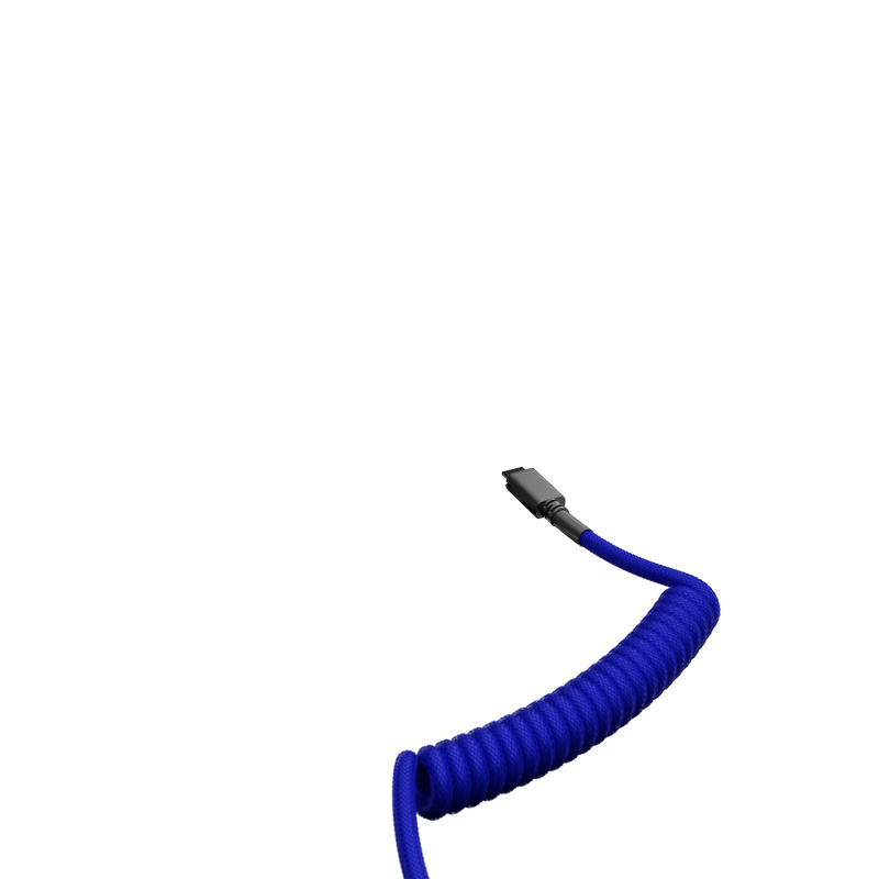 Glorious Coiled Cable Cobalt Blue