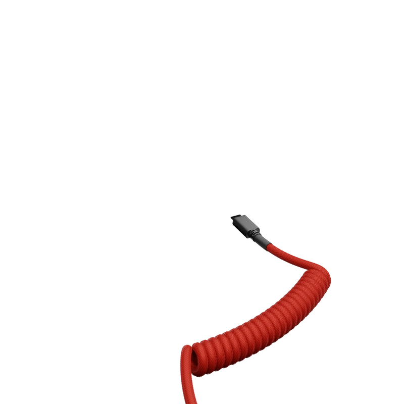 Glorious Coiled Cable Crimson Red