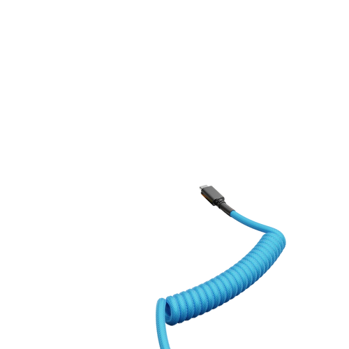 Glorious Coiled Cable Electric Blue