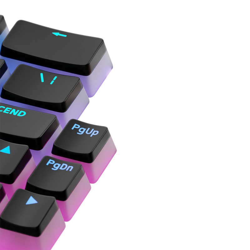 Keycaps Aura Black US