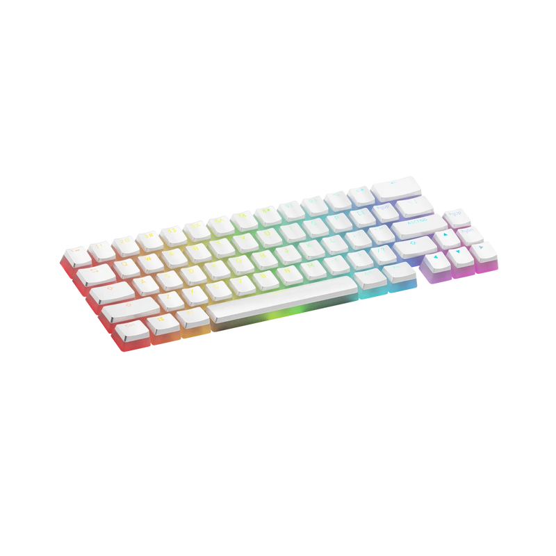 Keycaps Aura White US