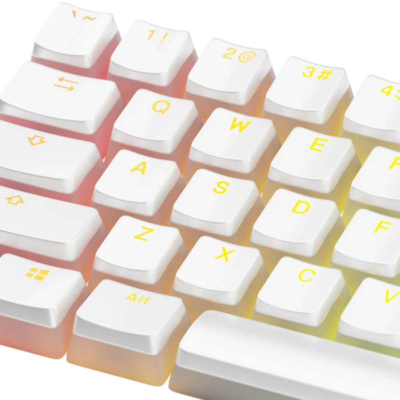 Keycaps Aura White US