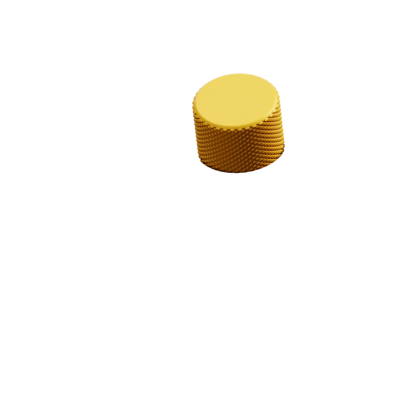 GMMK Rotary Knob Golden Yellow