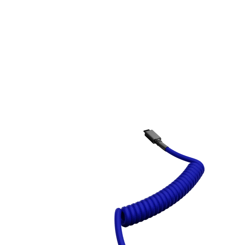 Glorious Coiled Cable Cobalt Blue