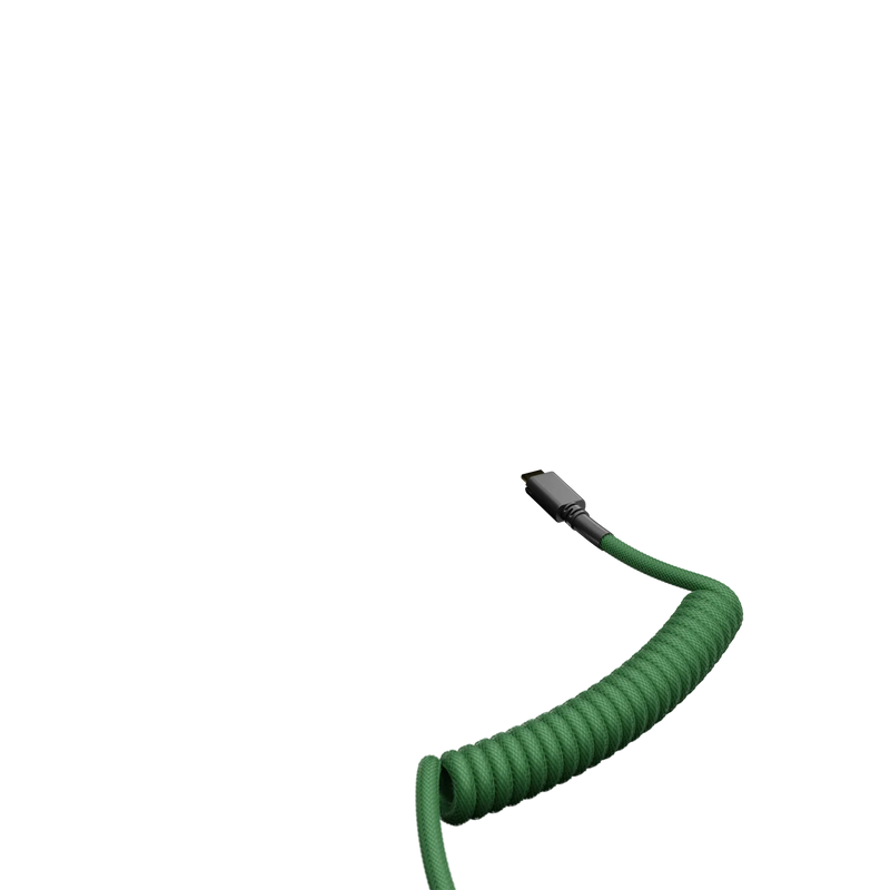 Glorious Coiled Cable Forest Green