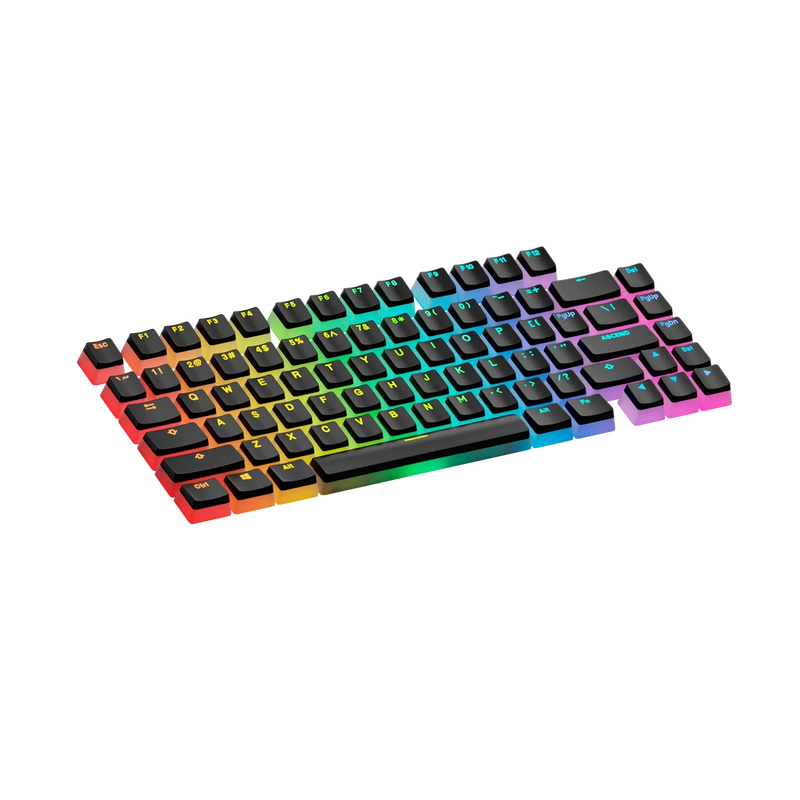 Keycaps Aura Black US