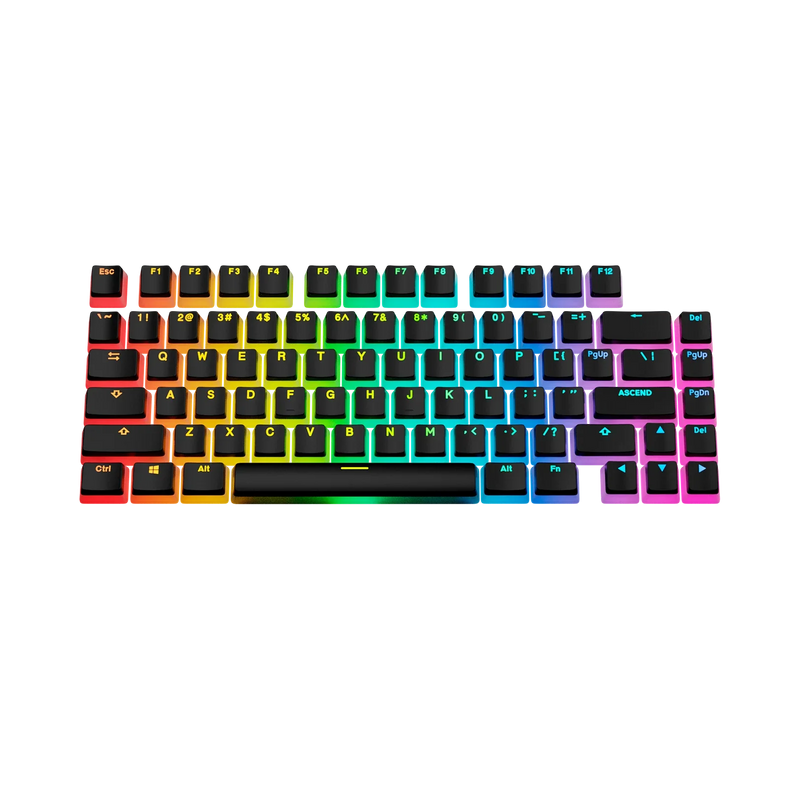 Keycaps Aura Black US