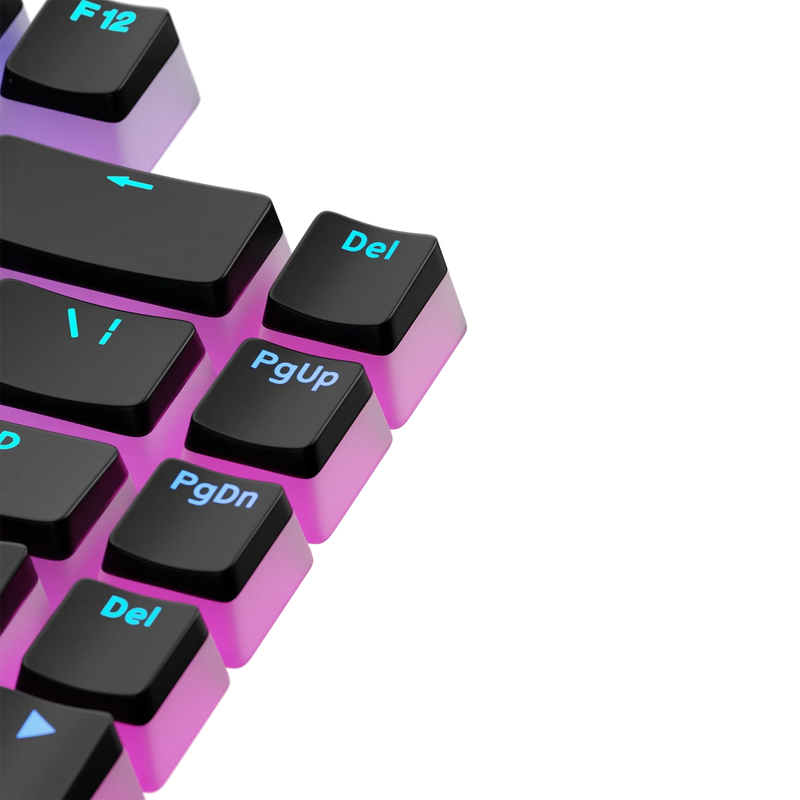 Keycaps Aura Black US