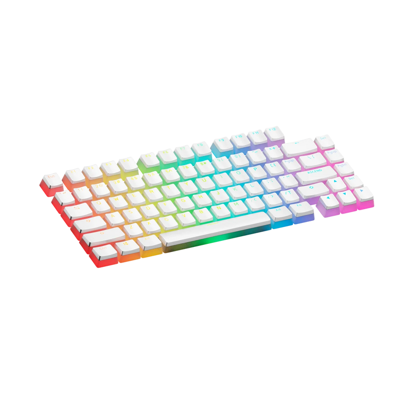 Keycaps Aura White US