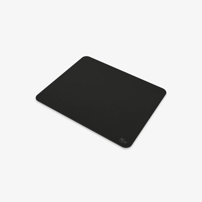 Stitched Cloth Mousepad Large in Stealth angle view
