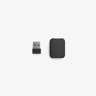 Wireless Mouse Receiver Kit in Black top down view