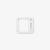 GMMK Numpad Top Frame in E-White, top down view