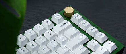 a close up of a keyboard