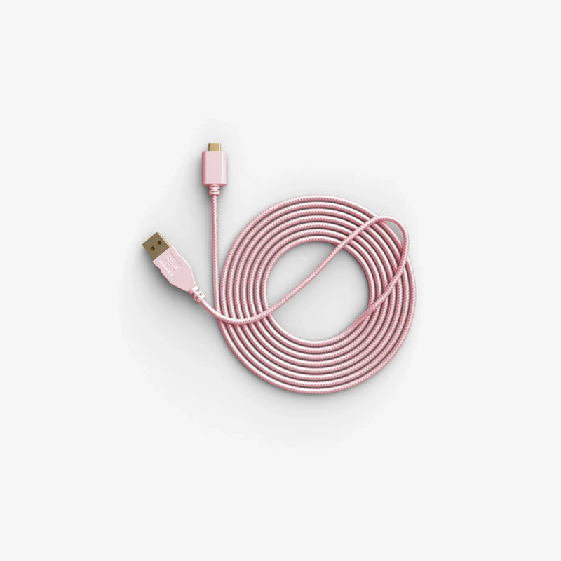 GMMK 2 Replacement Kit cable in pink on a white background