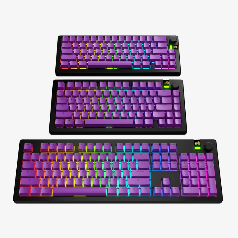 GPBT Epic Purple Basics Keycaps