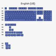 GPBT Mana Blue Basics Keycaps