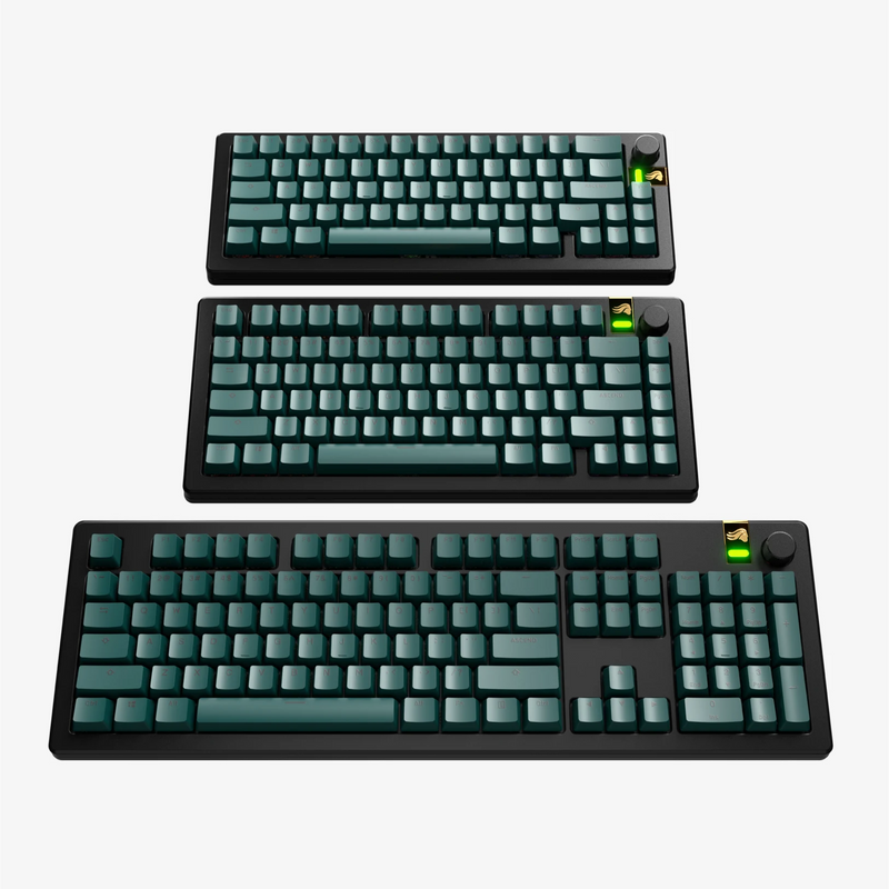 GPBT Totem Green Basics Keycaps