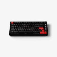 GPBT Kabuto keycaps on a Black Slate GMMK PRO keyboard