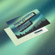 Included with each GPBT Northern Lights Keycap Set is a limited edition Northern Lights postcard