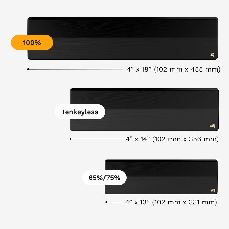 Wood Ergonomic Wrist Rest