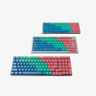 GPBT Pastel keycaps on 96%, 75%, 65% keyboards