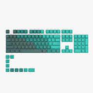 GPBT Rain Forest Keycaps in English (US), full kit layout